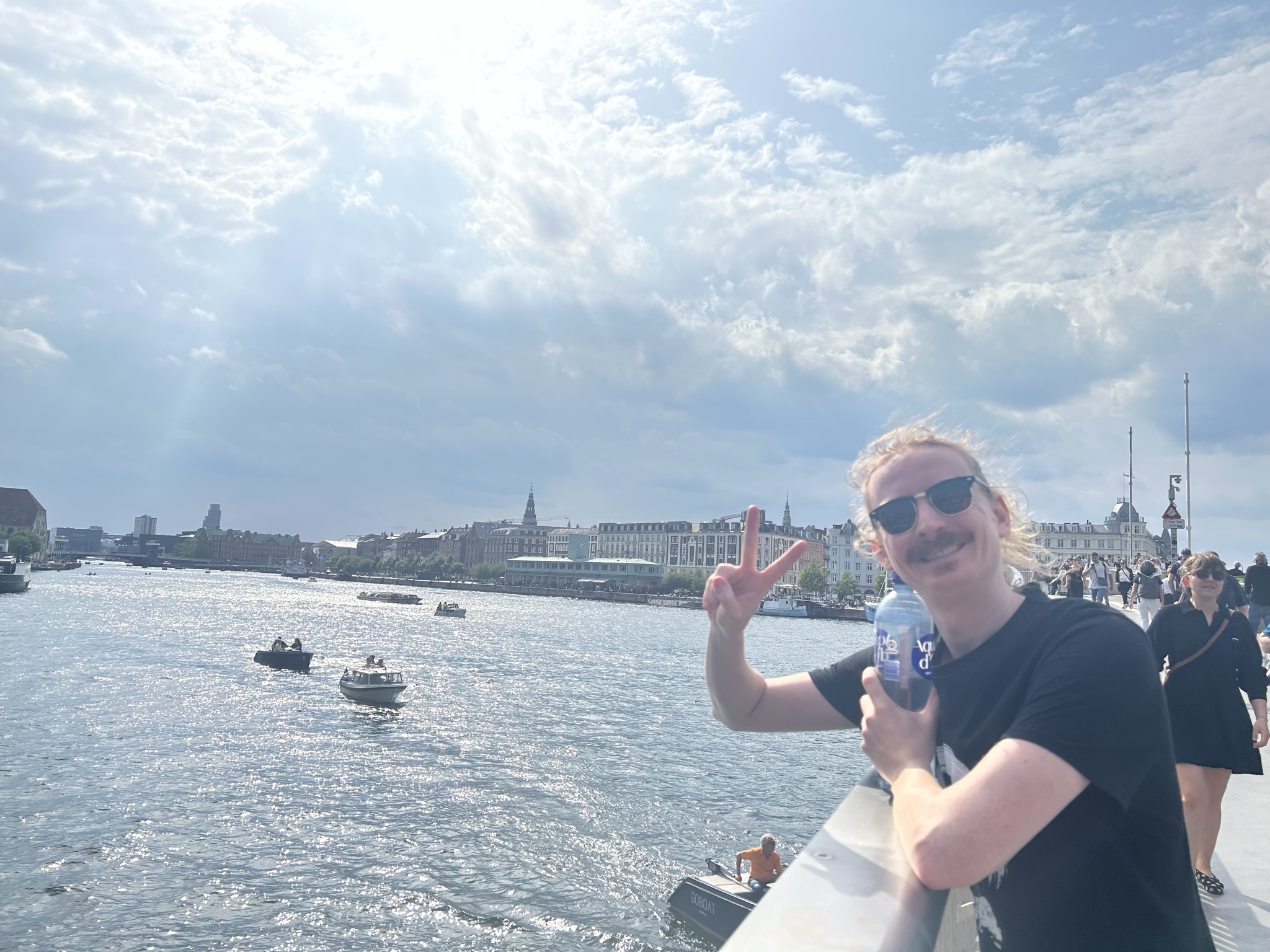 Me enjoying the (rare) Copenhagen sun